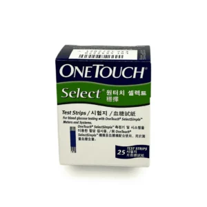OneTouch Select Simple Test Strip 25 Pcs | Blood Glucose Test Strips in Bangladesh