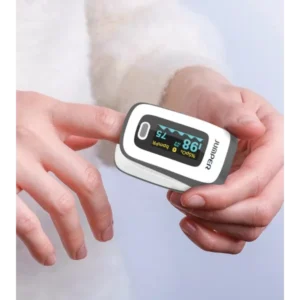 Jumper JPD-500E Pulse Oximeter — Portable Accurate SpO2 & Pulse Monitor