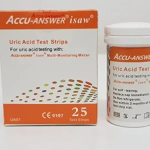 Accu-Answer ISAW Hemoglobin Test Strip — 25 Strips Pack | Hb Test Strip Bangladesh