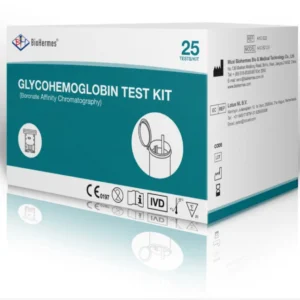 BIOHERMS A1c EZ 2.0 HbA1c Test Strips for Diabetes Monitoring | HbA1c Test Kit Bangladesh