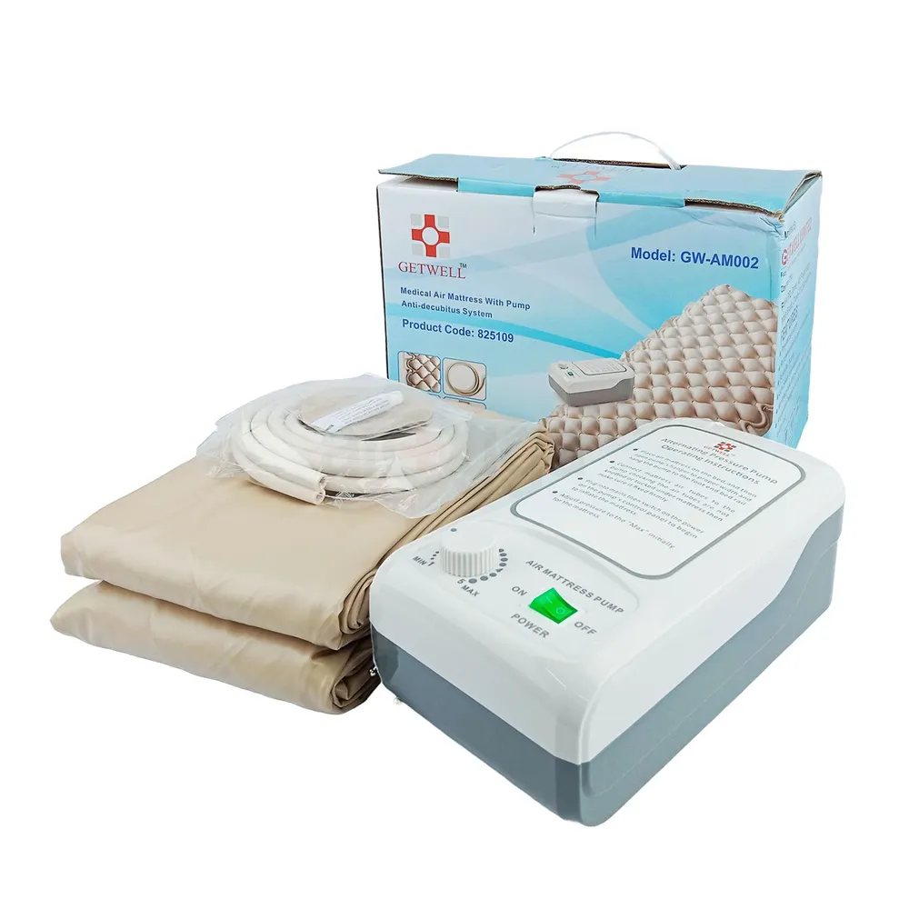 Get-Well Medical Air Mattress with Pressure Pump — Anti-Bedsore Hospital Air Bed