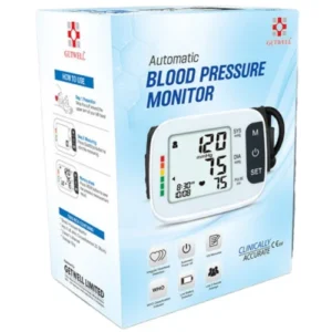 Getwell GWDBPM-002 Digital Blood Pressure Machine | Automatic Arm BP Monitor | Shaior Bangladesh