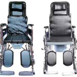 Manual Wheelchair with Commode Sleeping Patient Wheelchair Bangladesh