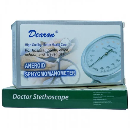Dearon Aneroid Blood Pressure Machine | Manual Analog BP Monitor | Shaior Bangladesh - Image 2