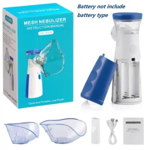 JSL-W302 Portable Mesh Nebulizer Machine — Rechargeable Respiratory Therapy Device