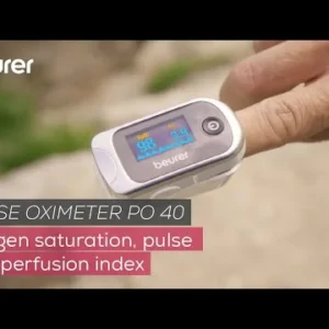 Beurer PO 40 Pulse Oximeter — Portable Accurate Oxygen Saturation Monitor