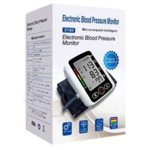 X180 Digital Blood Pressure Machine with Voice | Automatic BP Monitor | Shaior Bangladesh