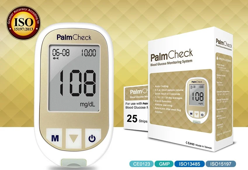 Palmcheck Blood Glucose Monitor Strips 50 Pcs | Diabetes Test Strips in Bangladesh - Image 2